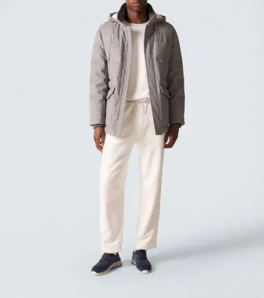 Brunello Cucinelli Wool flannel down jacket | Thumbnail 7 Brunello Cucinelli Wool flannel down jacket | Thumbnail 7