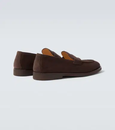 Brunello Cucinelli Suede penny loafers | Thumbnail 3