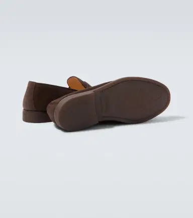 Brunello Cucinelli Suede penny loafers | Thumbnail 4