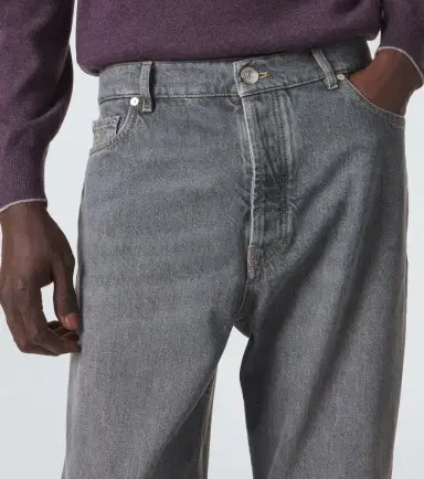 Brunello Cucinelli Mid-rise straight jeans | Thumbnail 6 Brunello Cucinelli Mid-rise straight jeans | Thumbnail 6