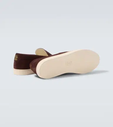 Brunello Cucinelli Chevron suede slip-on shoes | Thumbnail 3 Brunello Cucinelli Chevron suede slip-on shoes | Thumbnail 3