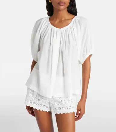 DÔEN Dôen June cotton-blend top | Thumbnail 3