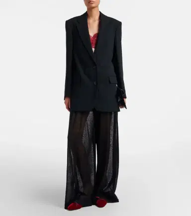 Herbert Levine 24/7 velvet mules | Thumbnail 6
