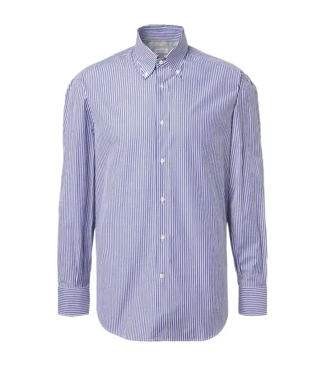 Striped cotton shirt