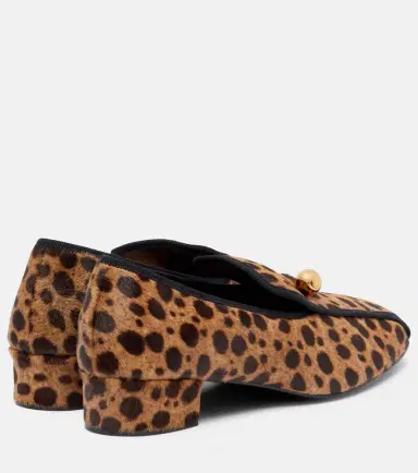Herbert Levine Showtime calf hair loafer pumps | Thumbnail 2