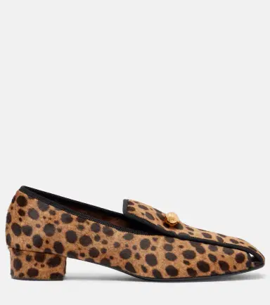 Herbert Levine Showtime calf hair loafer pumps | Thumbnail 4