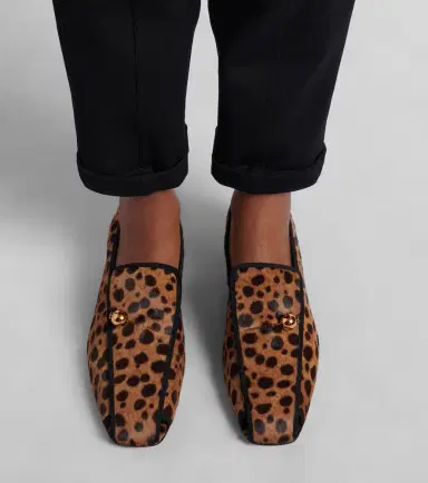 Herbert Levine Showtime calf hair loafer pumps | Thumbnail 6