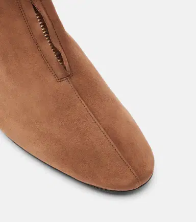 Herbert Levine Easy Does It shearling-trimmed suede ankle boots | Thumbnail 2 Herbert Levine Easy Does It shearling-trimmed suede ankle boots | Thumbnail 2