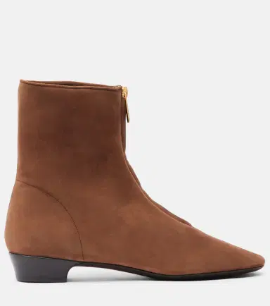 Herbert Levine Easy Does It shearling-trimmed suede ankle boots | Thumbnail 3 Herbert Levine Easy Does It shearling-trimmed suede ankle boots | Thumbnail 3