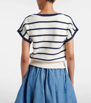Loewe Striped cotton and wool sweater | Thumbnail 4