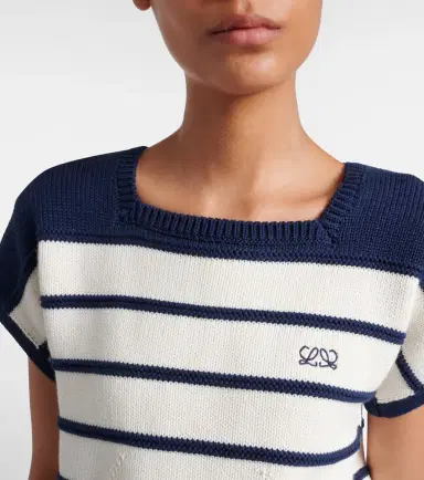 Loewe Striped cotton and wool sweater | Thumbnail 5