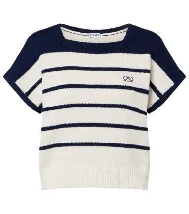 Loewe Striped cotton and wool sweater | Thumbnail 1