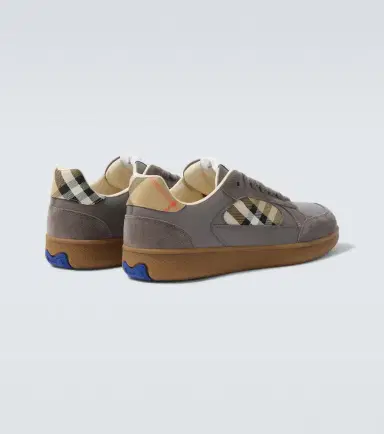 Burberry Terrace leather and suede sneakers | Thumbnail 3 Burberry Terrace leather and suede sneakers | Thumbnail 3