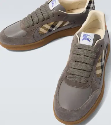 Burberry Terrace leather and suede sneakers | Thumbnail 6 Burberry Terrace leather and suede sneakers | Thumbnail 6
