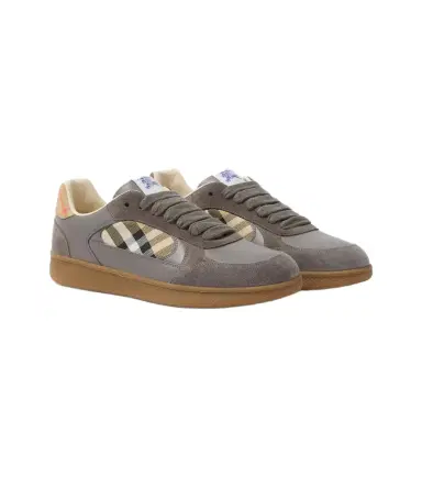 Burberry Terrace leather and suede sneakers | Thumbnail 1 Burberry Terrace leather and suede sneakers | Thumbnail 1