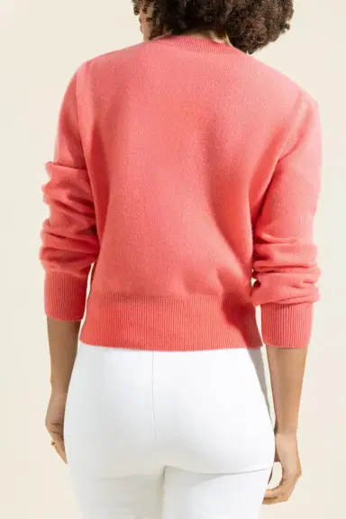 MISH The Cashmere Pullover - Coral | Thumbnail 4