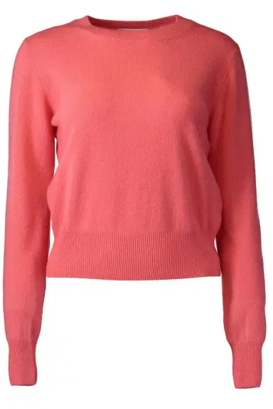 MISH The Cashmere Pullover - Coral | Thumbnail 1