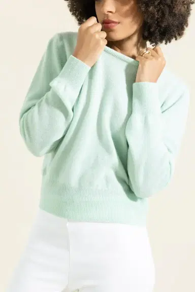 MISH The Cashmere Pullover - Spearmint | Thumbnail 5