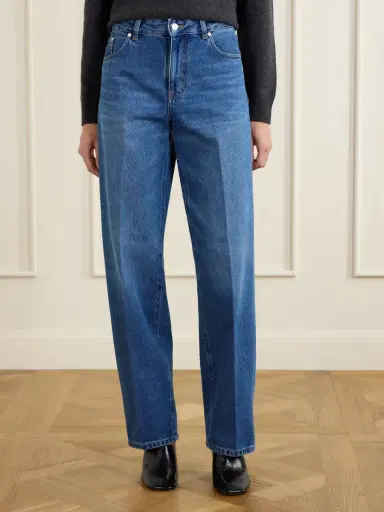 Victoria Beckham Relaxed High-waist Wide-leg Jeans | Thumbnail 3