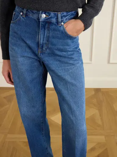 Victoria Beckham Relaxed High-waist Wide-leg Jeans | Thumbnail 5