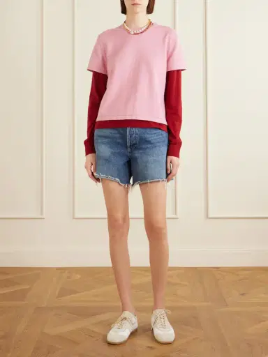 Guest In Residence Layer Cotton, Cashmere And Silk-blend Shirt | Thumbnail 2