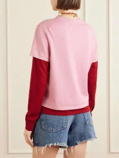Guest In Residence Layer Cotton, Cashmere And Silk-blend Shirt | Thumbnail 4