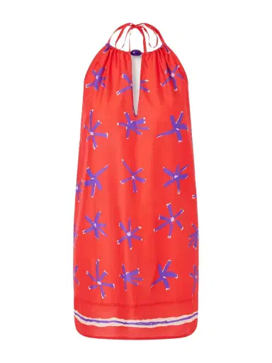 Staud Dani Floral-print Cotton Mini Dress | Thumbnail 1 Staud Dani Floral-print Cotton Mini Dress | Thumbnail 1