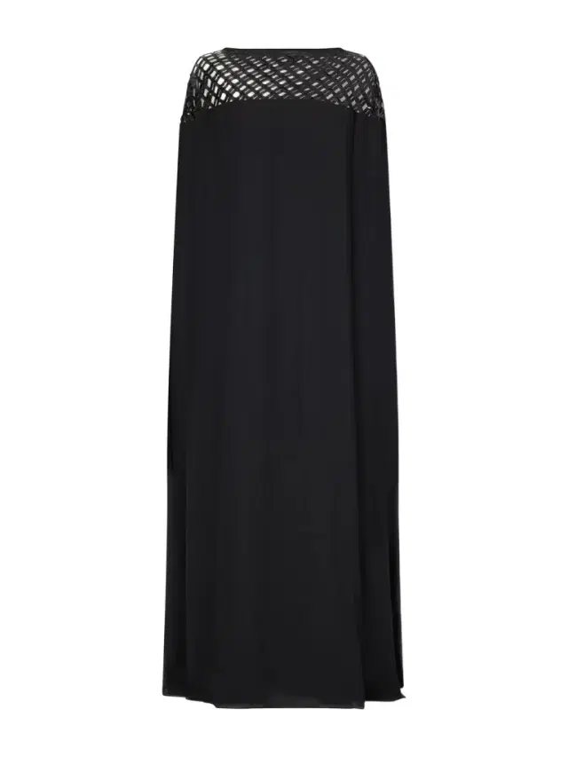 Sequin-embellished Crepe Gown