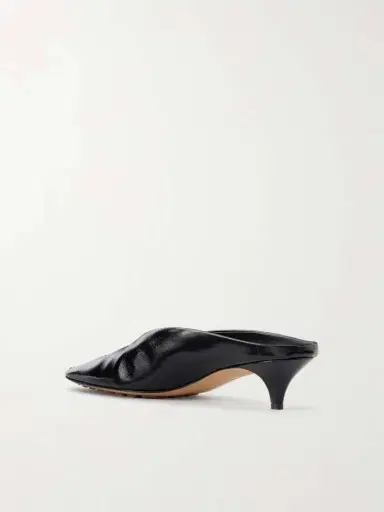 Bottega Veneta Vesta Leather Mules | Thumbnail 3 Bottega Veneta Vesta Leather Mules | Thumbnail 3