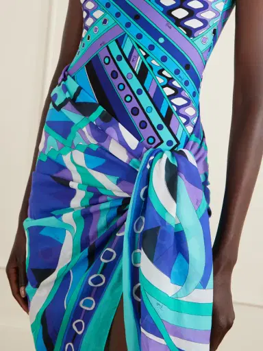 PUCCI Printed Cotton-voile Pareo | Thumbnail 4 PUCCI Printed Cotton-voile Pareo | Thumbnail 4