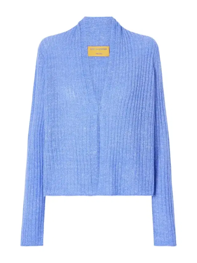 Stealth Ribbed Cashmere And Linen-blend Cardigan