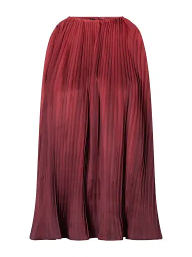 Dima Ayad Ombré Plissé-taffeta Top | Thumbnail 1