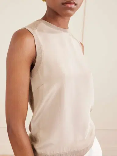 Max Mara Silk-blend Tank Top | Thumbnail 5
