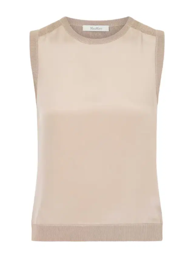 Max Mara Silk-blend Tank Top