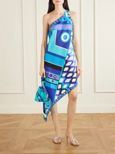 PUCCI Emilio Printed Silk Twill Clutch Bag | Thumbnail 3