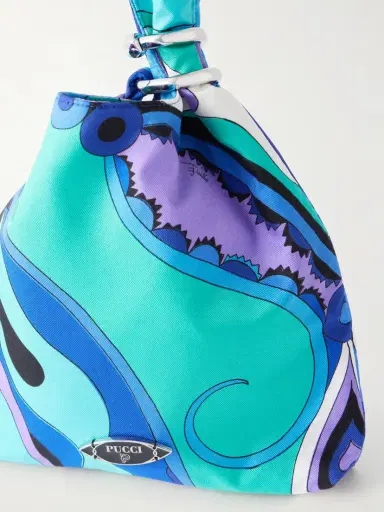 PUCCI Emilio Printed Silk Twill Clutch Bag | Thumbnail 5