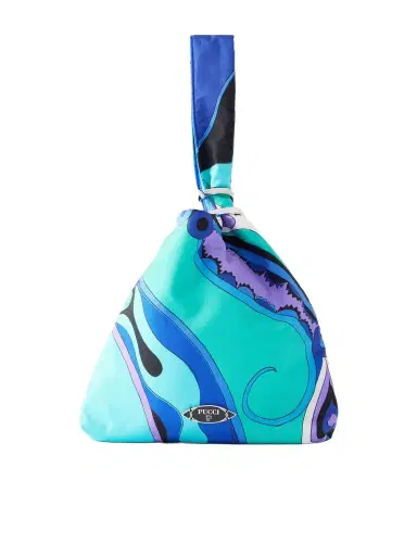 PUCCI Emilio Printed Silk Twill Clutch Bag | Thumbnail 1