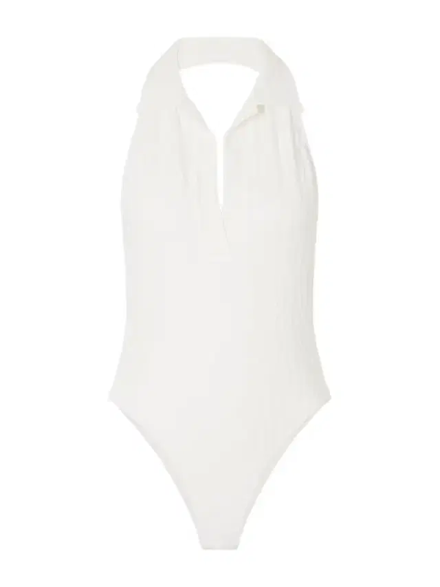 Polo Floral-jacquard One-piece