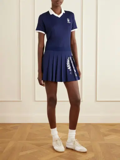 Polo Ralph Lauren + Wimbledon Logo-embroidered Knit Polo Shirt | Thumbnail 2