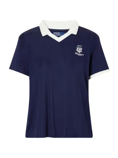 Polo Ralph Lauren + Wimbledon Logo-embroidered Knit Polo Shirt | Thumbnail 1