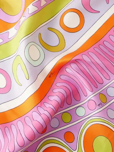 PUCCI Printed Silk-twill Scarf | Thumbnail 5