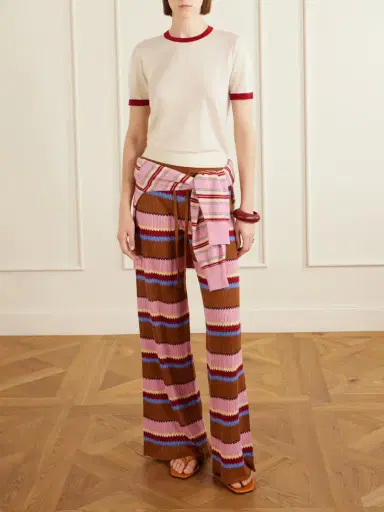 Guest In Residence Airy Ringer Cashmere T-shirt | Thumbnail 2