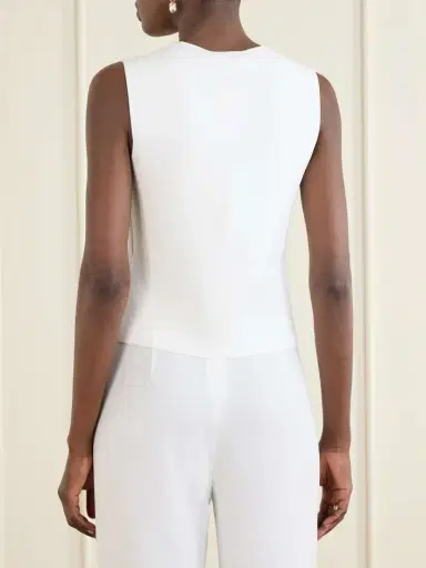 Max Mara Gola Grain De Poudre Vest | Thumbnail 4 Max Mara Gola Grain De Poudre Vest | Thumbnail 4