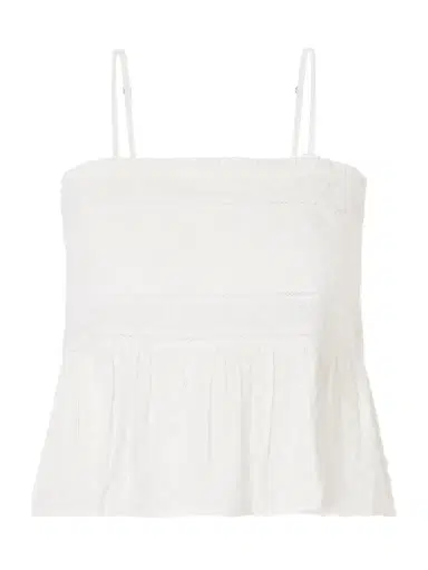 Thierry Colson Saskia Embroidered Cotton-voile Top | Thumbnail 1