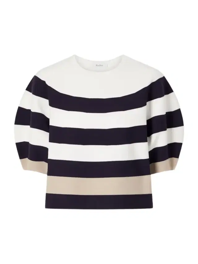 Striped Jersey Sweater