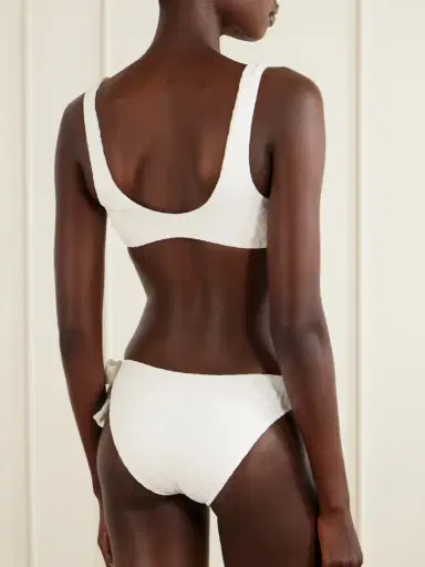 Lisa Marie Fernandez Bow Floral-jacquard Bikini | Thumbnail 3 Lisa Marie Fernandez Bow Floral-jacquard Bikini | Thumbnail 3