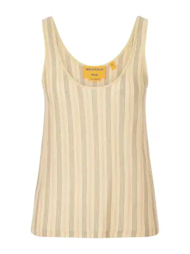 Guest In Residence Striped Cashmere Tank | Thumbnail 1