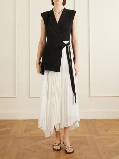 Simkhai Helena Combo Blazer Midi Dress | Thumbnail 2