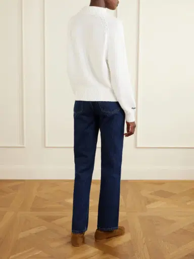 Polo Ralph Lauren + Wimbledon Logo-embroidered Cotton Sweater | Thumbnail 4