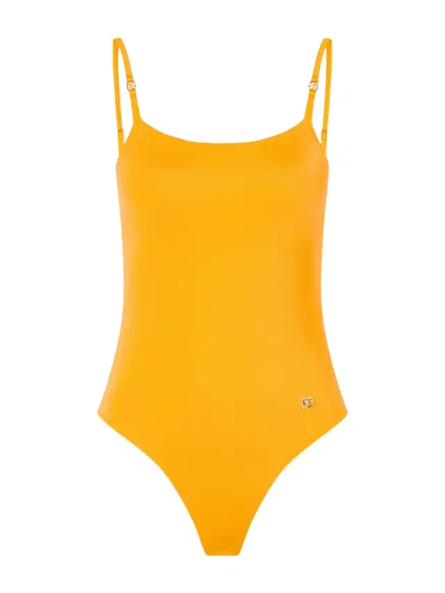 Dolce & Gabbana Logo-embellished Jersey One-piece
